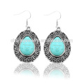 New Design Fashion Drop Turquoise Beautiful Retro Jewelry Fashion Earrings SSEH044